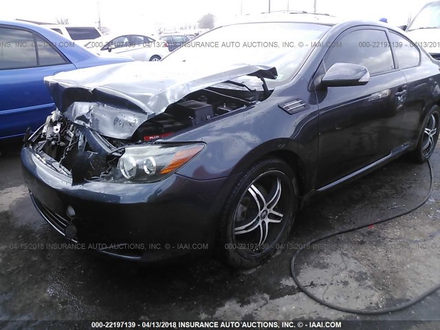 JTKDE167280247005 - 2008 TOYOTA SCION TC 灰色 照片 2