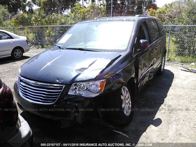 2C4RC1BG0ER443499 - 2014 CHRYSLER TOWN & COUNTRY TOURING GRAY photo 6