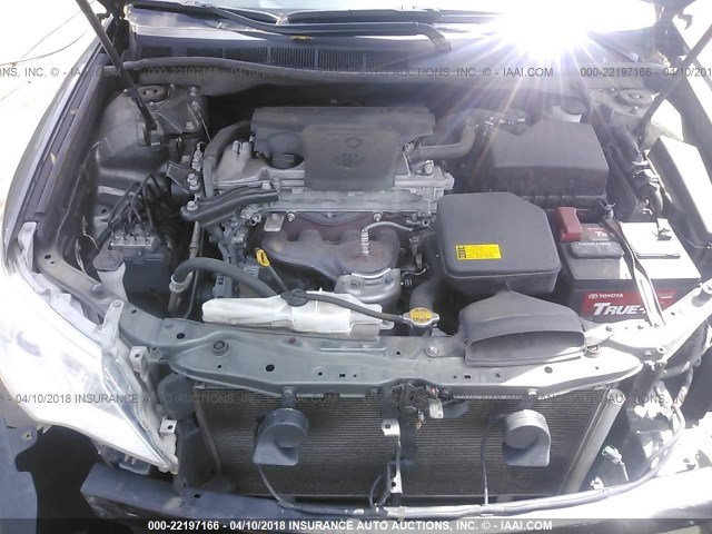 4T4BF1FK2CR203153 - 2012 TOYOTA CAMRY SE/LE/XLE 灰色 照片 10