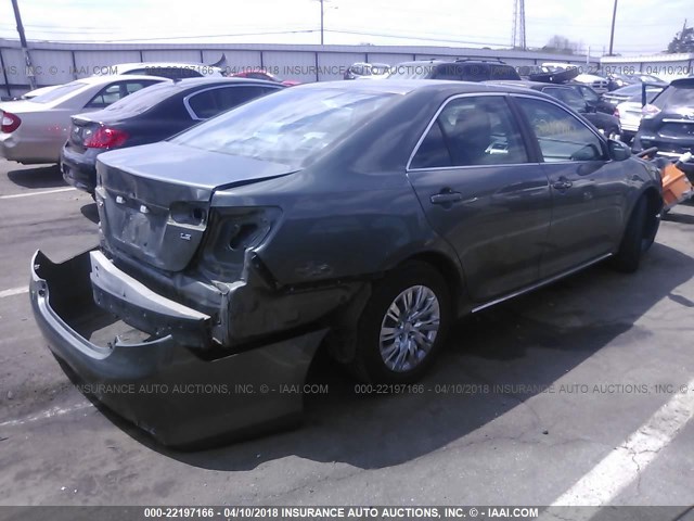 4T4BF1FK2CR203153 - 2012 TOYOTA CAMRY SE/LE/XLE 灰色 照片 4
