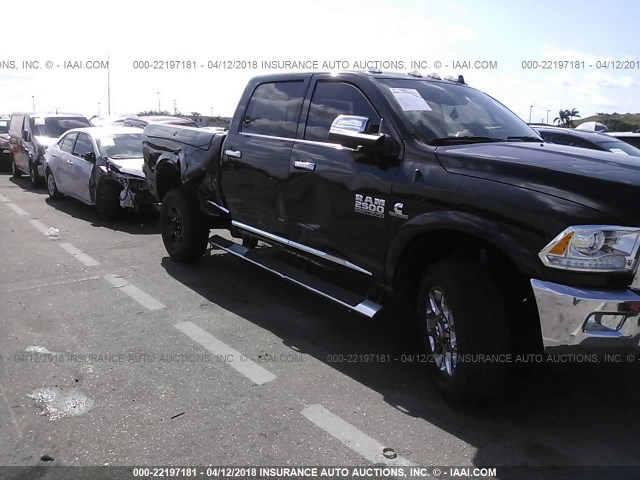 3C6UR5GLXHG732218 - 2017 RAM 2500 LONGHORN BLACK photo 6