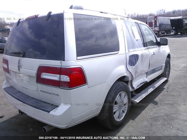 5LMJJ2J59AEJ00568 - 2010 LINCOLN NAVIGATOR 白色 照片 4