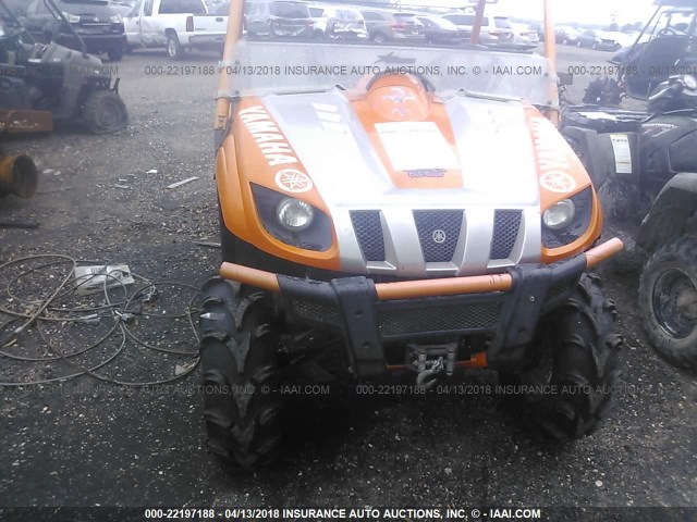 5Y4AM04Y76A027862 - 2006 YAMAHA YXR660 F ORANGE photo 5