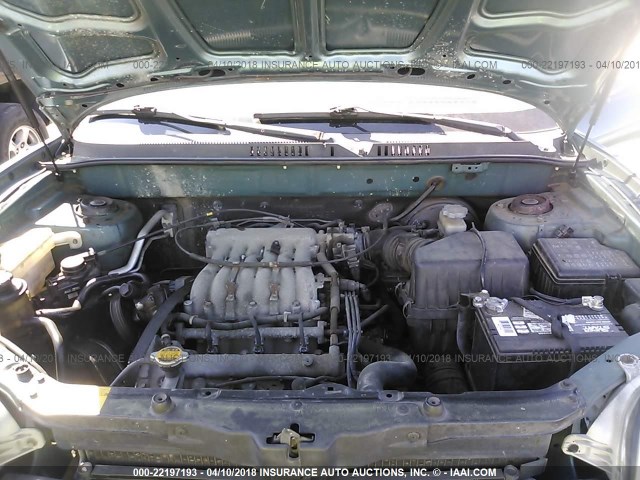 KM8SC73D92U252795 - 2002 HYUNDAI SANTA FE GLS/LX GREEN photo 10