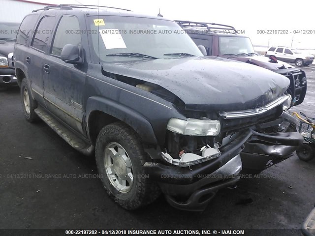 1GNEK13Z33J165269 - 2003 CHEVROLET TAHOE K1500 GRAY photo 1