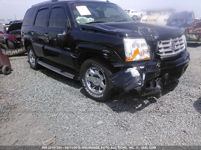 1GYEK63N24R174786 - 2004 CADILLAC ESCALADE LUXURY შავი ფოტო 1