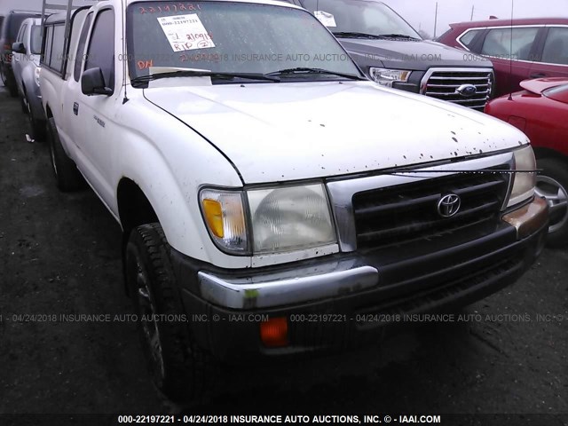 4TASM92N7XZ417868 - 1999 TOYOTA TACOMA XTRACAB PRERUNNER თეთრი ფოტო 1
