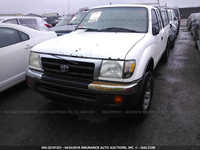 4TASM92N7XZ417868 - 1999 TOYOTA TACOMA XTRACAB PRERUNNER თეთრი ფოტო 2