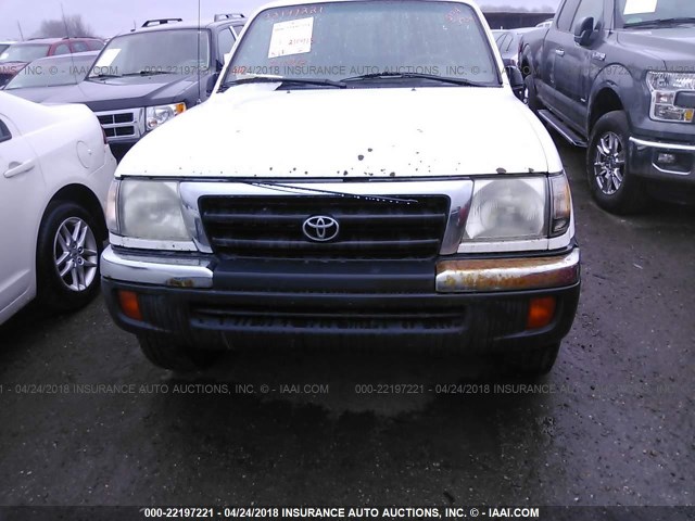 4TASM92N7XZ417868 - 1999 TOYOTA TACOMA XTRACAB PRERUNNER თეთრი ფოტო 6