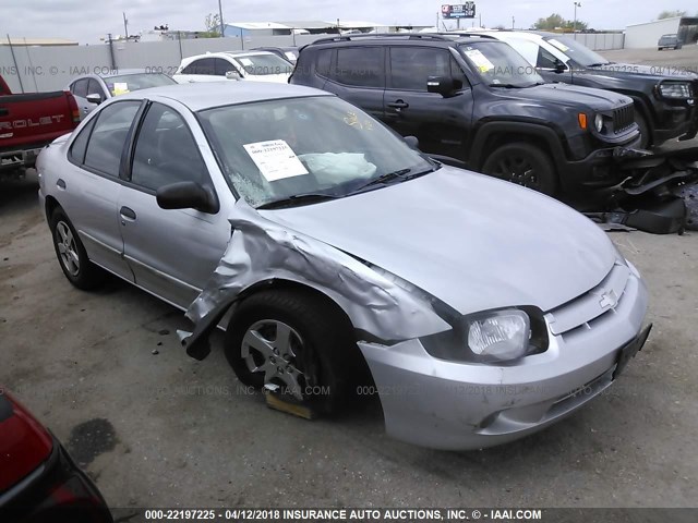 1G1JF52F447222600 - 2004 CHEVROLET CAVALIER LS SILVER photo 1