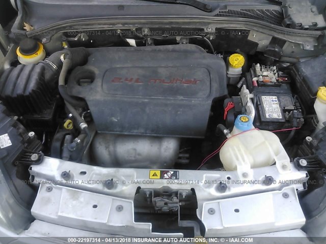 ZFBERFBT4F6A40051 - 2015 RAM PROMASTER CITY SLT 银色 照片 10