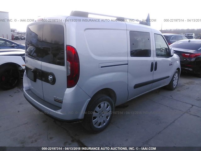 ZFBERFBT4F6A40051 - 2015 RAM PROMASTER CITY SLT 银色 照片 4
