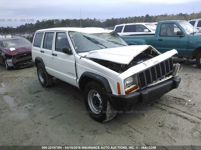 1J4FT28S1XL669500 - 1999 JEEP CHEROKEE SE WHITE photo 1