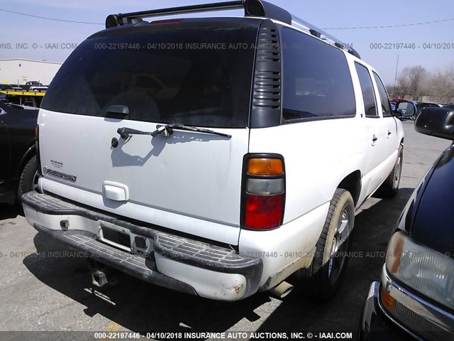 1GNFK16U76J155465 - 2006 CHEVROLET SUBURBAN K1500 WHITE photo 4