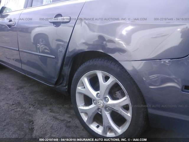 JM1BK32F191228005 - 2009 MAZDA 3 I GRAY photo 6