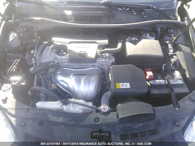 4T1BF1FK0HU646967 - 2017 TOYOTA CAMRY LE/XLE/SE/XSE 黑色 照片 10