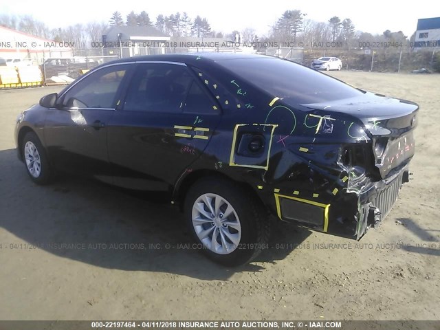 4T1BF1FK0HU646967 - 2017 TOYOTA CAMRY LE/XLE/SE/XSE 黑色 照片 3