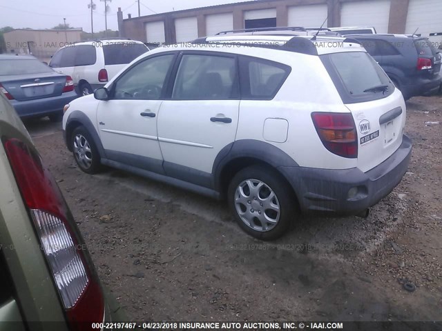 5Y2SL658X7Z410702 - 2007 PONTIAC VIBE WHITE photo 3