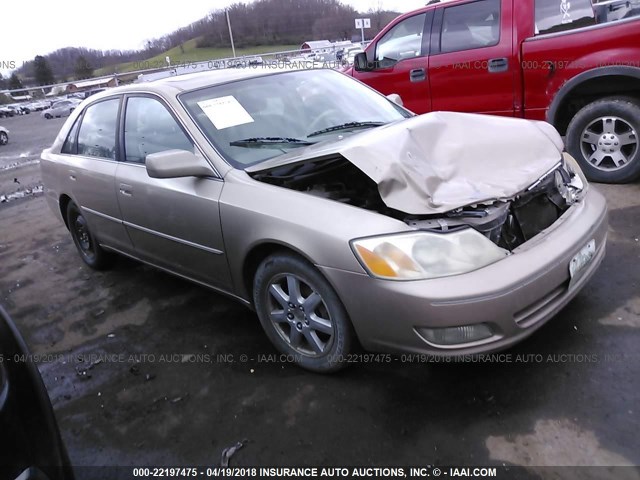 4T1BF28B41U153091 - 2001 TOYOTA AVALON XL/XLS GOLD photo 1