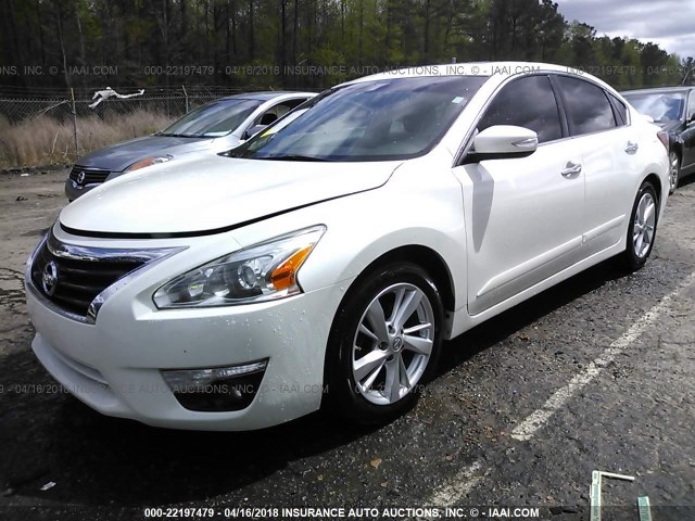 1N4AL3AP6DN462277 - 2013 NISSAN ALTIMA 2.5/S/SV/SL WHITE photo 2