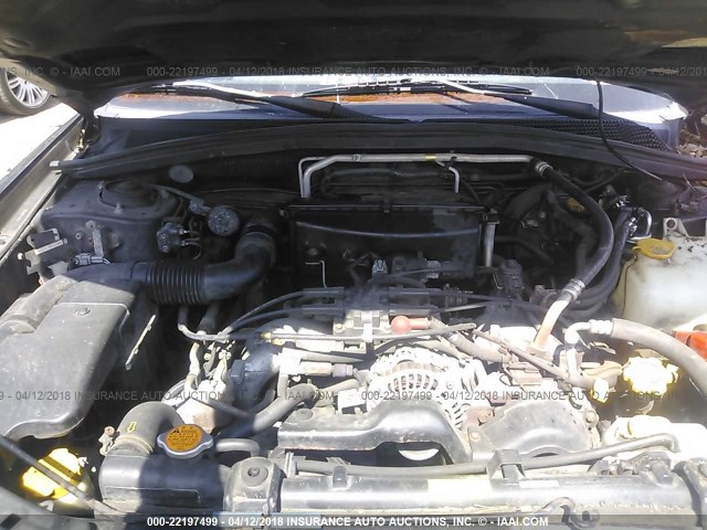 JF1SG65684H735844 - 2004 SUBARU FORESTER 2.5XS 黑色 照片 10