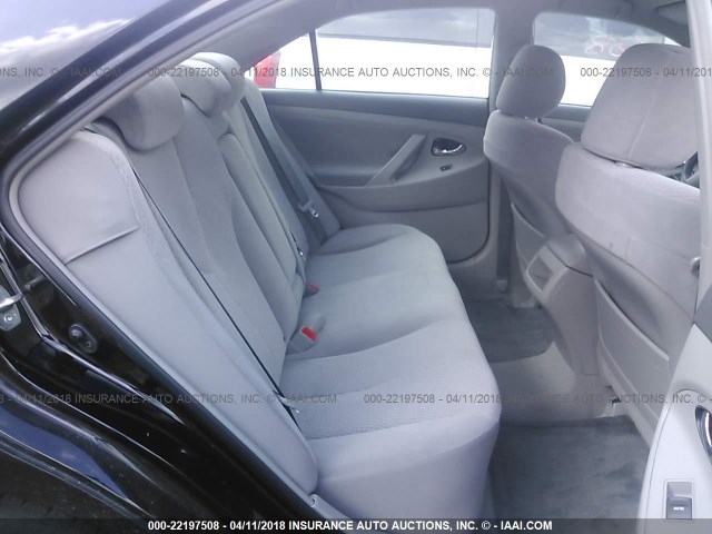4T4BF3EK0BR121045 - 2011 TOYOTA CAMRY SE/LE/XLE BLACK photo 8