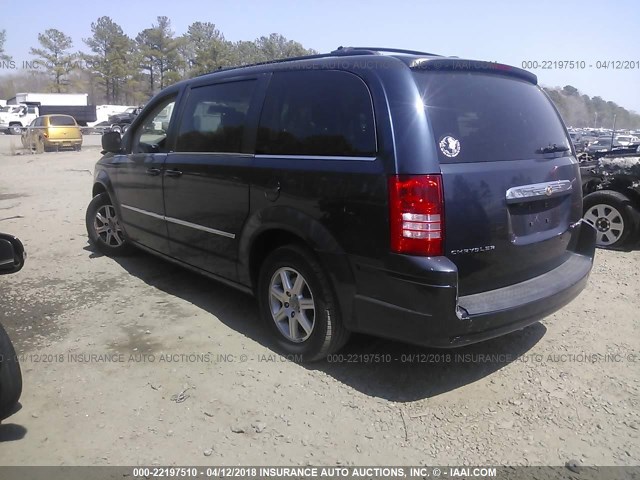 2A8HR54159R617110 - 2009 CHRYSLER TOWN & COUNTRY TOURING Dark Blue photo 3