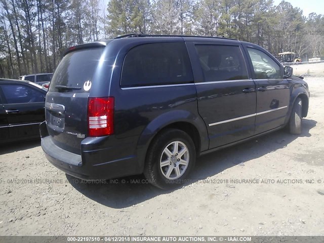 2A8HR54159R617110 - 2009 CHRYSLER TOWN & COUNTRY TOURING Dark Blue photo 4