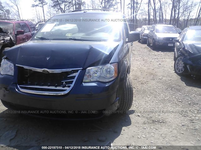 2A8HR54159R617110 - 2009 CHRYSLER TOWN & COUNTRY TOURING Dark Blue photo 6