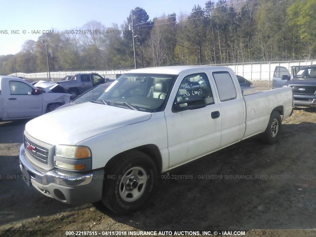 1GTEC19V24E103494 - 2004 GMC NEW SIERRA C1500 WHITE photo 2