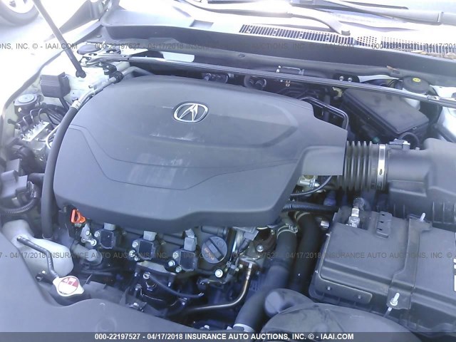 19UUB2F57FA011608 - 2015 ACURA TLX TECH WHITE photo 10