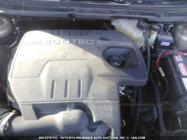 1G1ZH57B48F236141 - 2008 CHEVROLET MALIBU 1LT 金色 照片 10