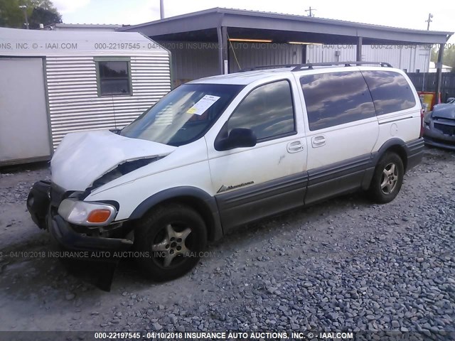 1GMDX03E34D251870 - 2004 PONTIAC MONTANA WHITE photo 2