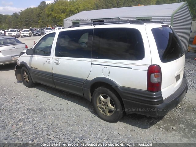 1GMDX03E34D251870 - 2004 PONTIAC MONTANA WHITE photo 3