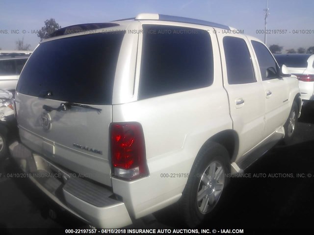 1GYEK63N25R181707 - 2005 CADILLAC ESCALADE LUXURY 白色 照片 4