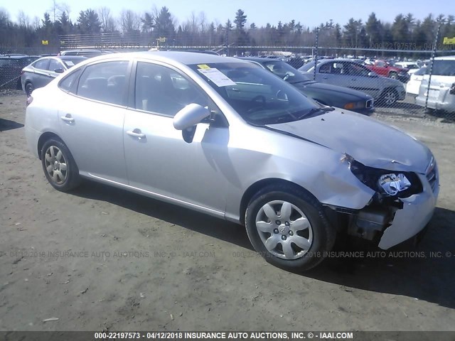 KMHDU46D78U563067 - 2008 HYUNDAI ELANTRA GLS/SE/LIMITED SILVER photo 1