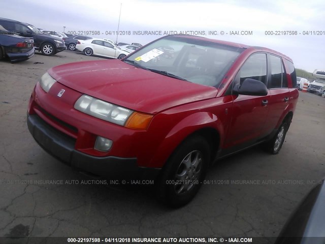 5GZCZ63B02S815081 - 2002 SATURN VUE RED photo 2