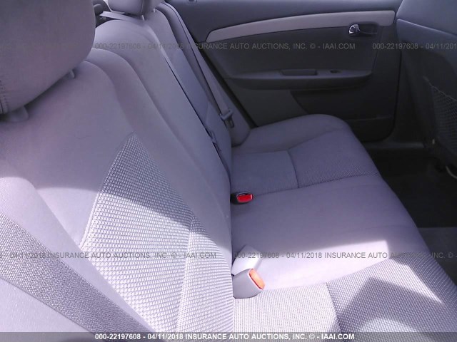 1G1ZB5EB1A4151134 - 2010 CHEVROLET MALIBU LS 白色 照片 8