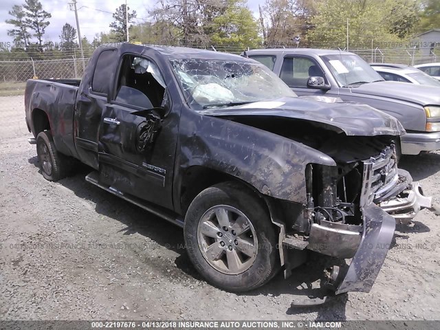 1GTR1VE08BZ130729 - 2011 GMC SIERRA C1500 SLE GRAY photo 1