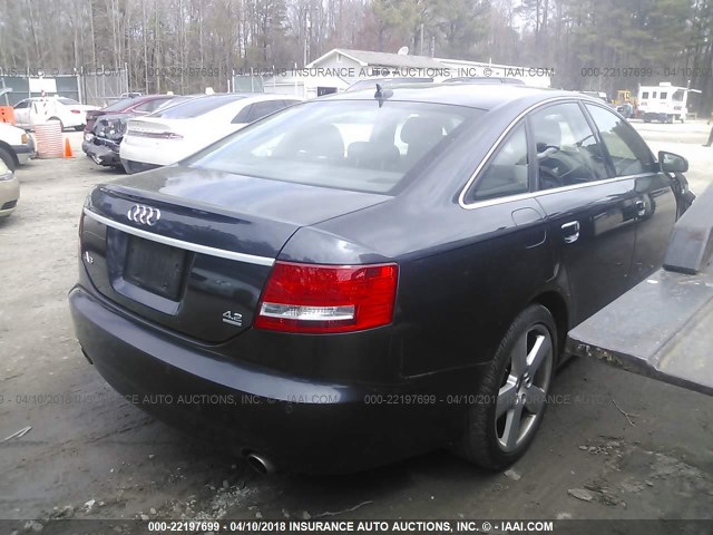 WAUDV74F48N026218 - 2008 AUDI A6 4.2 QUATTRO GRAY photo 4