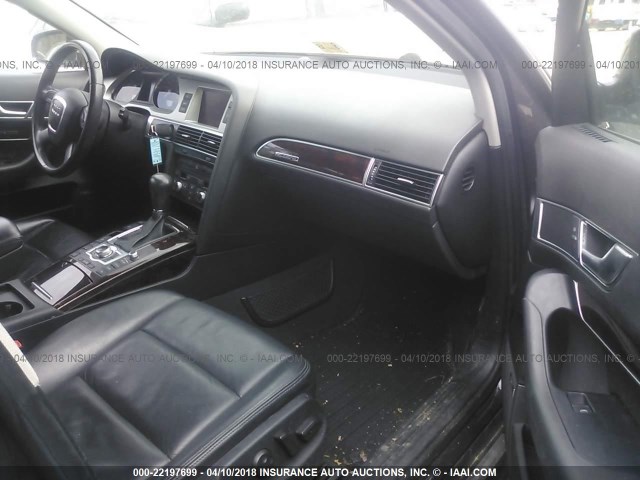 WAUDV74F48N026218 - 2008 AUDI A6 4.2 QUATTRO GRAY photo 5