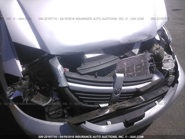 2D8GP44L37R194479 - 2007 DODGE GRAND CARAVAN SXT SILVER photo 6