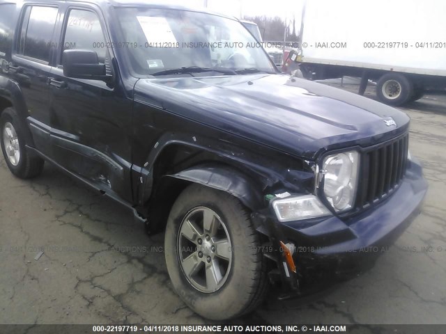 1J4PN2GK6BW523021 - 2011 JEEP LIBERTY SPORT 蓝色 照片 6