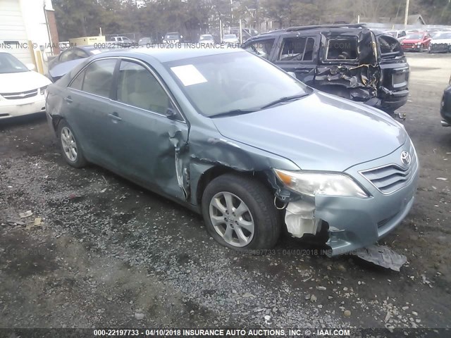 4T1BF3EK0BU590159 - 2011 TOYOTA CAMRY SE/LE/XLE 青色 照片 1