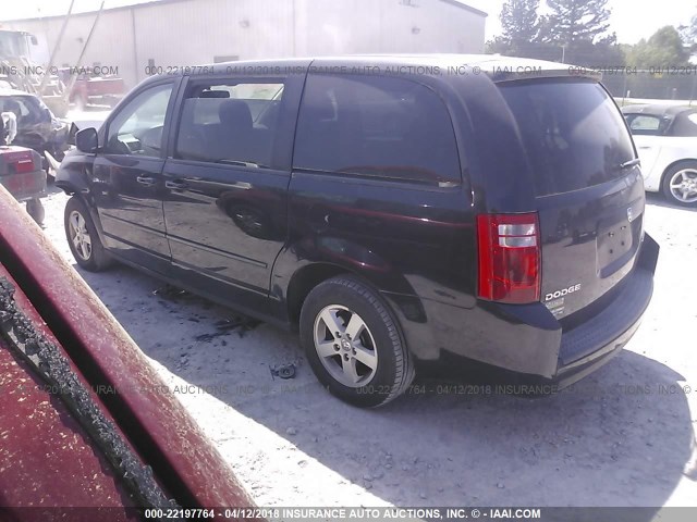 2D4RN4DE0AR191807 - 2010 DODGE GRAND CARAVAN SE GRAY photo 3