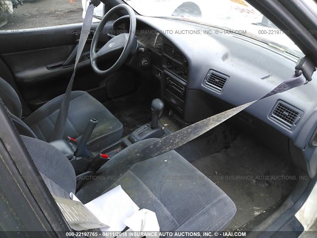 4S3BC6324N9613709 - 1992 SUBARU LEGACY L WHITE photo 5