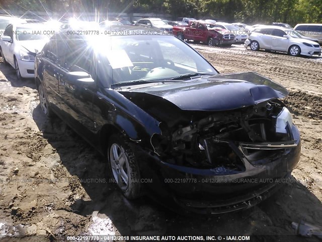 1G8AJ55F36Z188958 - 2006 SATURN ION LEVEL 2 BLACK photo 1