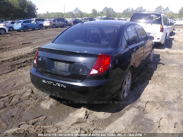 1G8AJ55F36Z188958 - 2006 SATURN ION LEVEL 2 BLACK photo 4