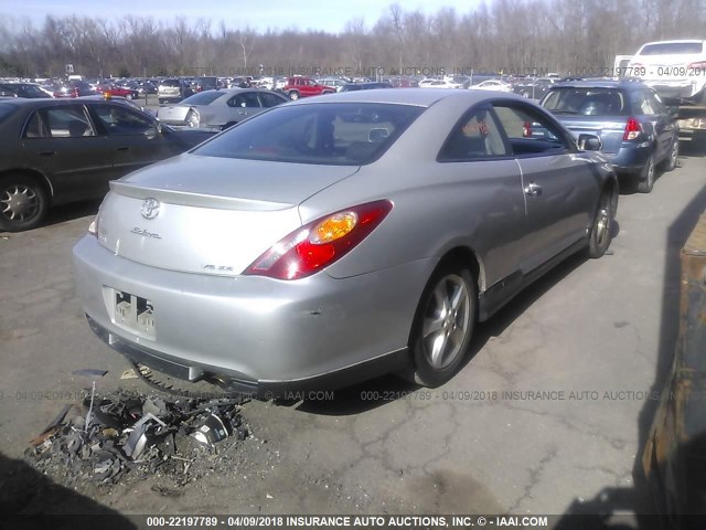 4T1CA38P56U092460 - 2006 TOYOTA CAMRY SOLARA SE/SLE SILVER photo 4