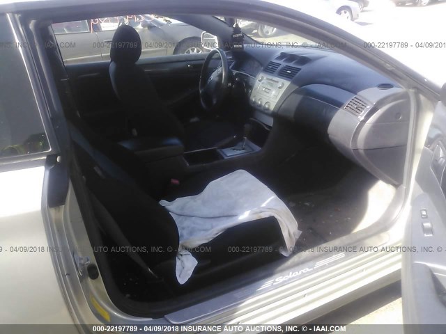 4T1CA38P56U092460 - 2006 TOYOTA CAMRY SOLARA SE/SLE 银色 照片 5